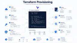 Terraform provisioning cloud droplets with provider variables firewall SSH keys networking and DNS automation