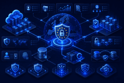 GDPR-compliant European hosting architecture with encryption, secure cloud infrastructure, backups, and enterprise security controls.