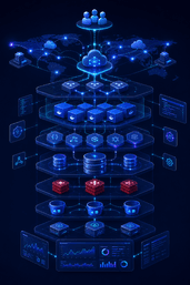 Modern SaaS cloud infrastructure architecture showing Docker containers, PostgreSQL, Redis, object storage, CDN, monitoring, backups, and scalable VPS hosting.