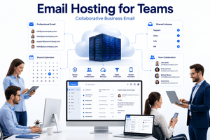 Email hosting for teams: collaborative email hosting for businesses