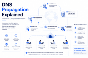 DNS Propagation Explained for Domain Changes and Transfers