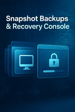 Snapshot Backups & Recovery Console