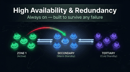 high availability cloud architecture redundancy failover
